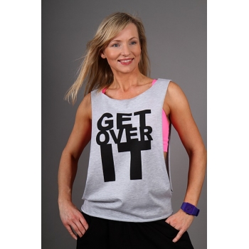 Top fitness 2skin Get OVer It grey