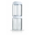 Pojemniki Blender Bottle GoStak 2-Pak 150ml White