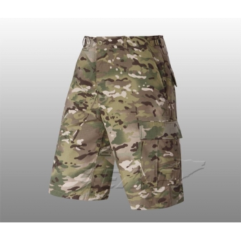 Krótkie spodnie wojskowe TEXAR BDU MC-CAMO 01-BDS-PA