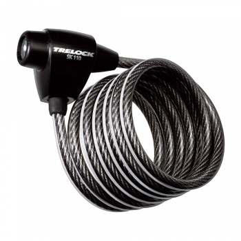 Zapięcie rowerowe spiralne Trelock SK 110/150/8 z mocowaniem