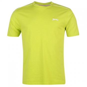 Koszulka Slazenger Plain Lime Green